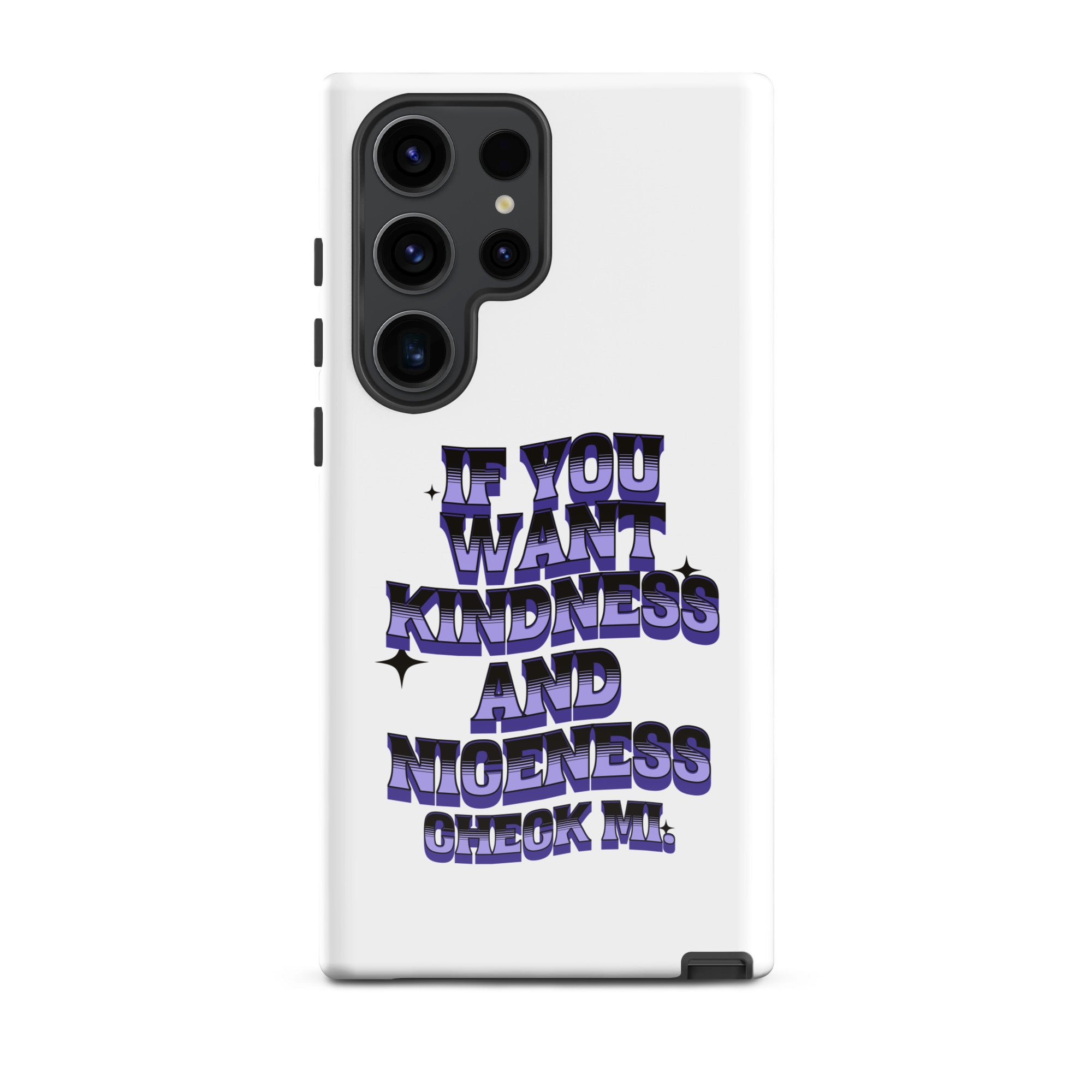 If A Kindness you want - Tough case for Samsung -Jamaican phone case, Customized Jamaican phone case, funny Jamaican phone case