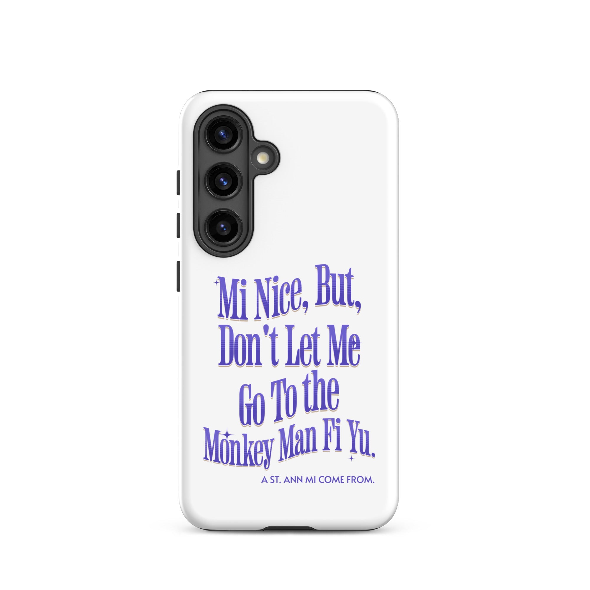 A St. Ann- Tough case for Samsung - Jamaican phone case, Customized Jamaican phone case, funny Jamaican phone case