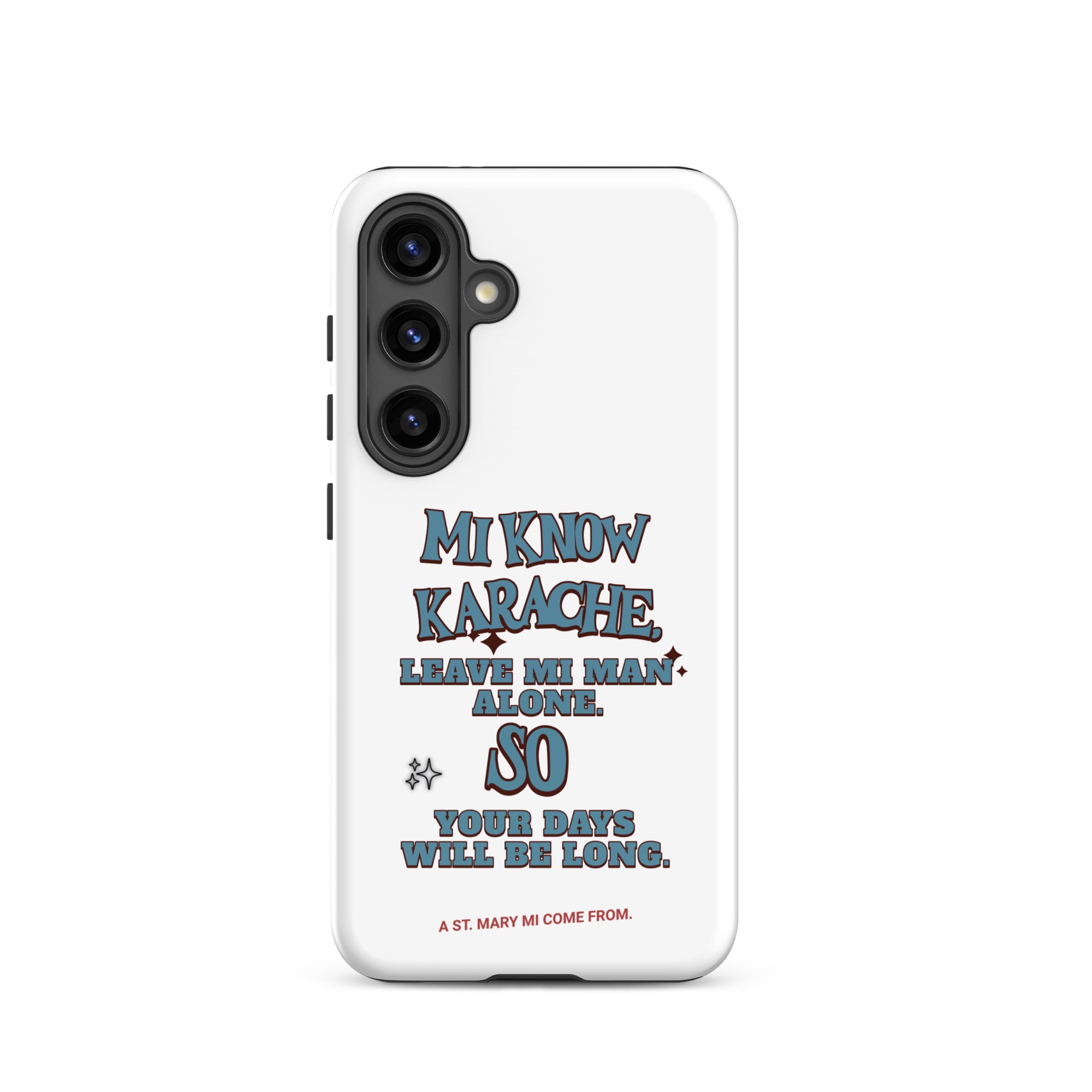 A St. Mary- Tough case for Samsung - Jamaican phone case, Customized Jamaican phone case, funny Jamaican phone case