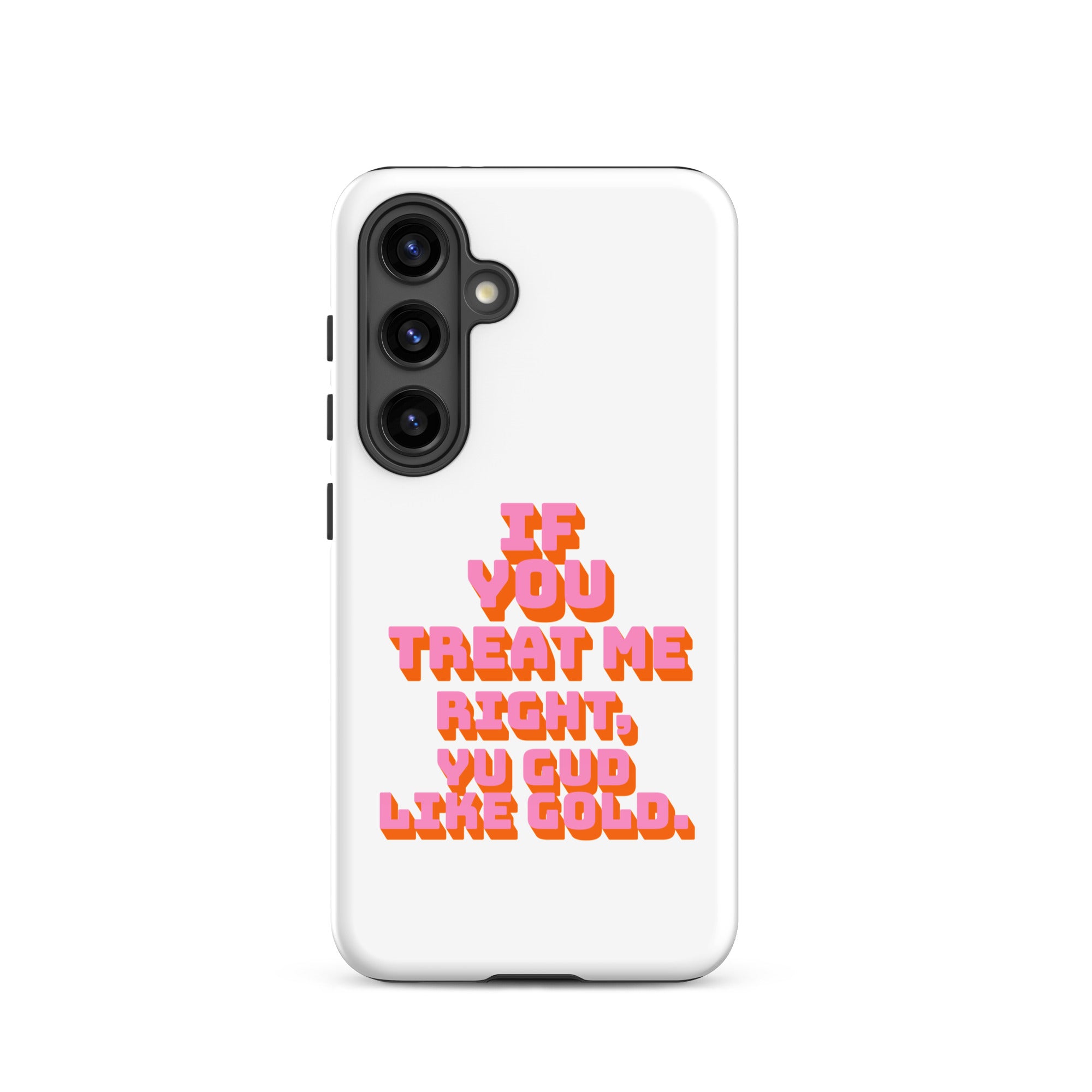 GUD LIKE GOLD - Tough case for Samsung - Jamaican phone case, Customized Jamaican phone case, funny Jamaican phone case