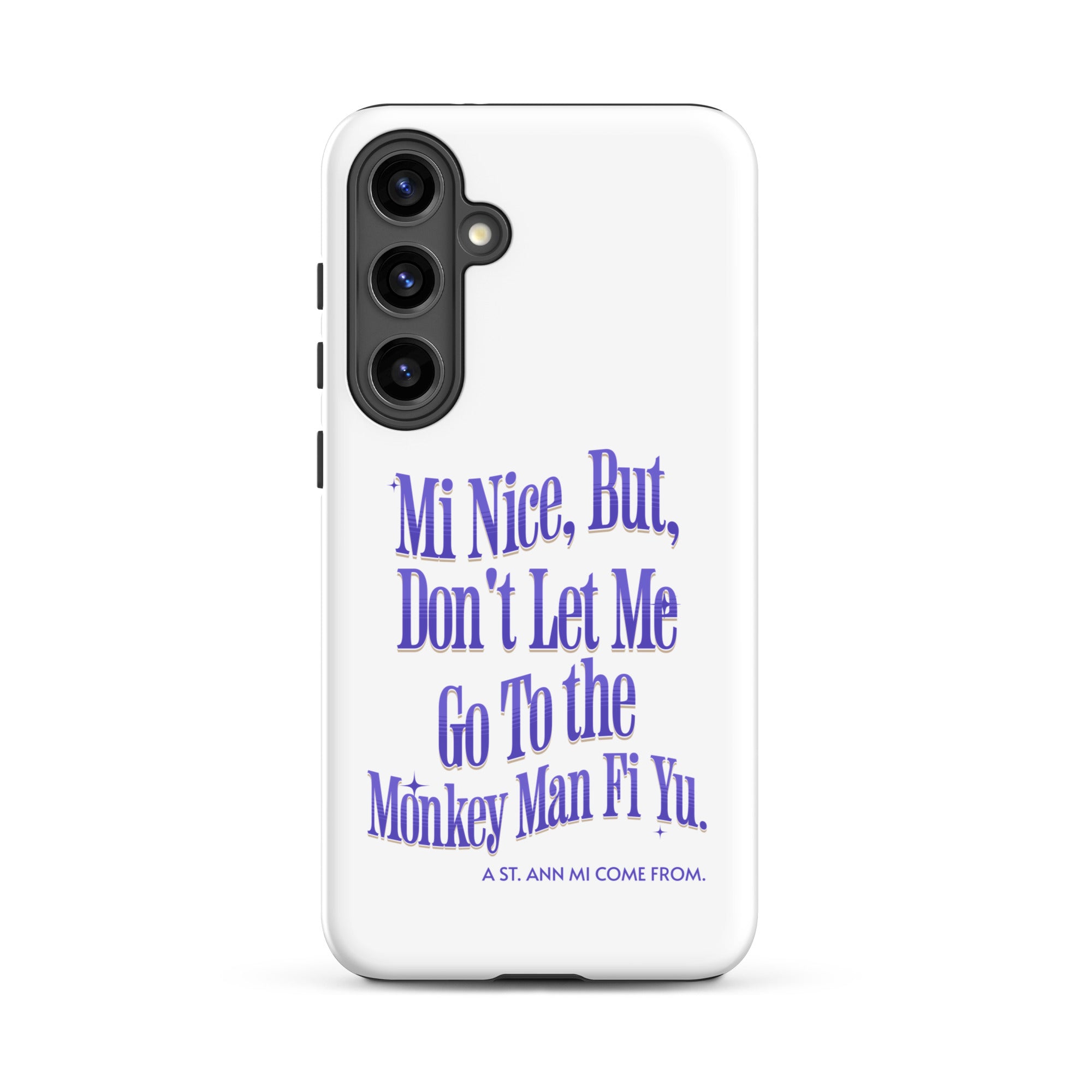 A St. Ann- Tough case for Samsung - Jamaican phone case, Customized Jamaican phone case, funny Jamaican phone case