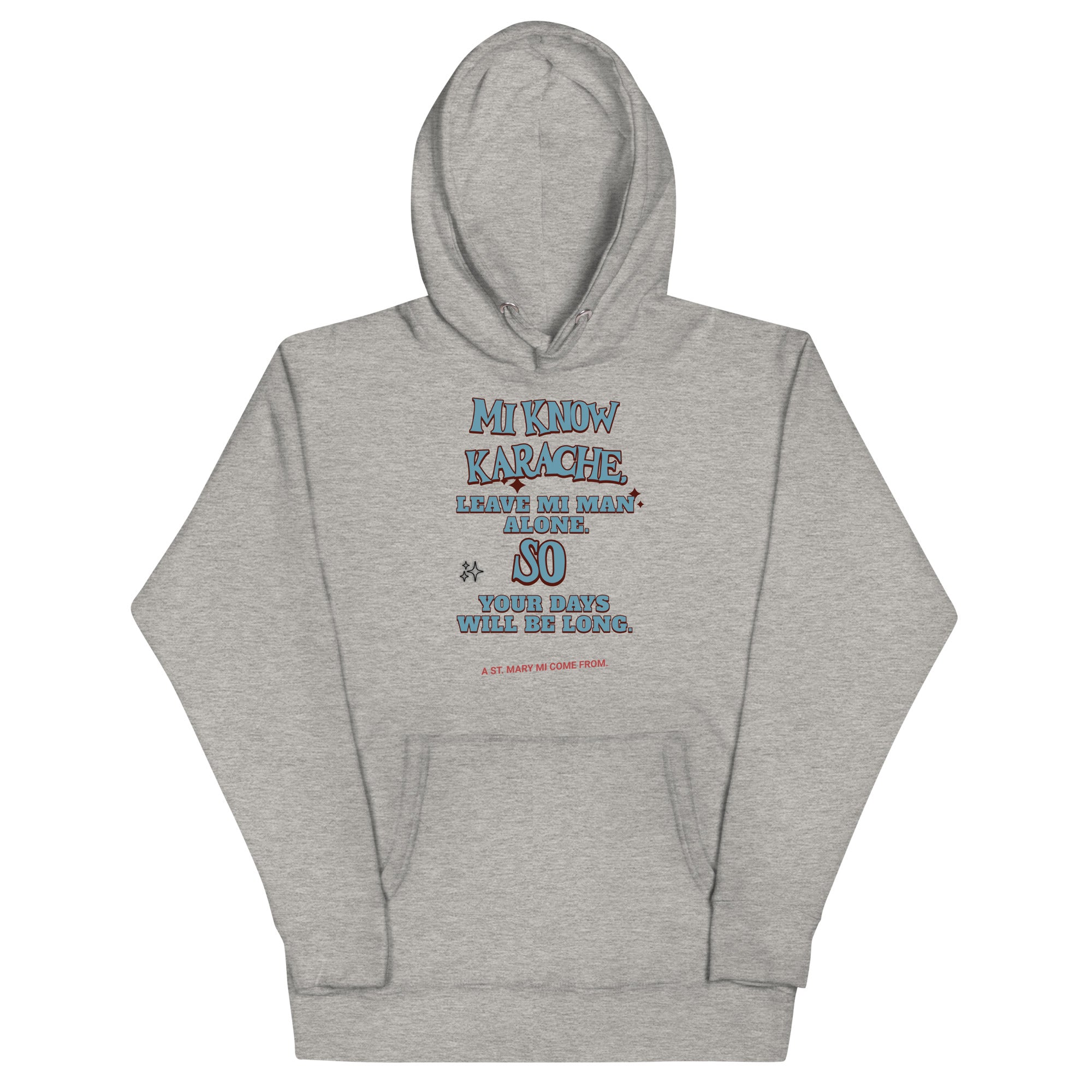 A ST. MARY- Women Hoodie - Jamaican hoodie Jamaican Slang on a Hoodie Jamaican Vacation Hoodie Funny Jamaican Hoodie