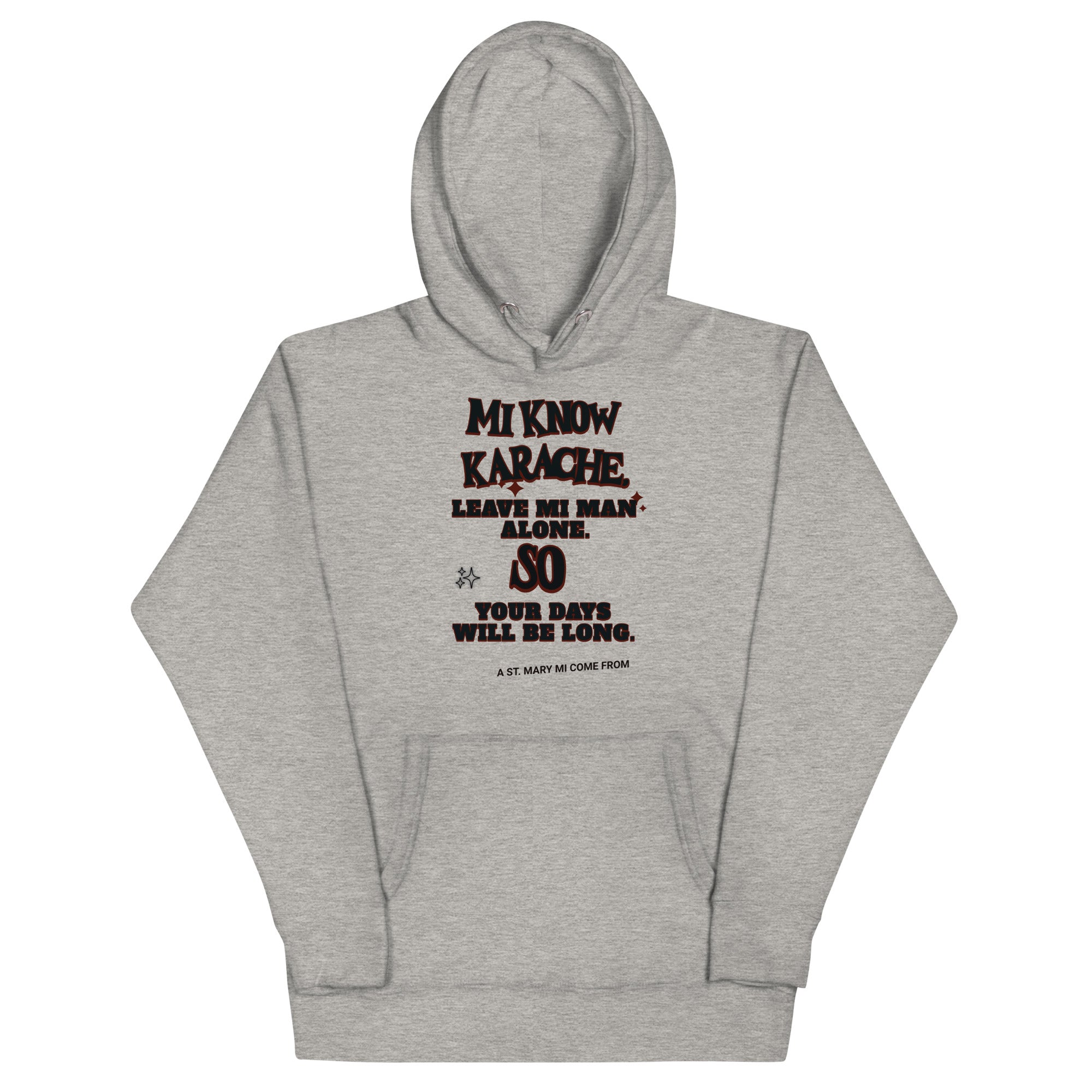 A St. Mary- Women Hoodie - Jamaican hoodie Jamaican Slang on a Hoodie Jamaican Vacation Hoodie Funny Jamaican Hoodie