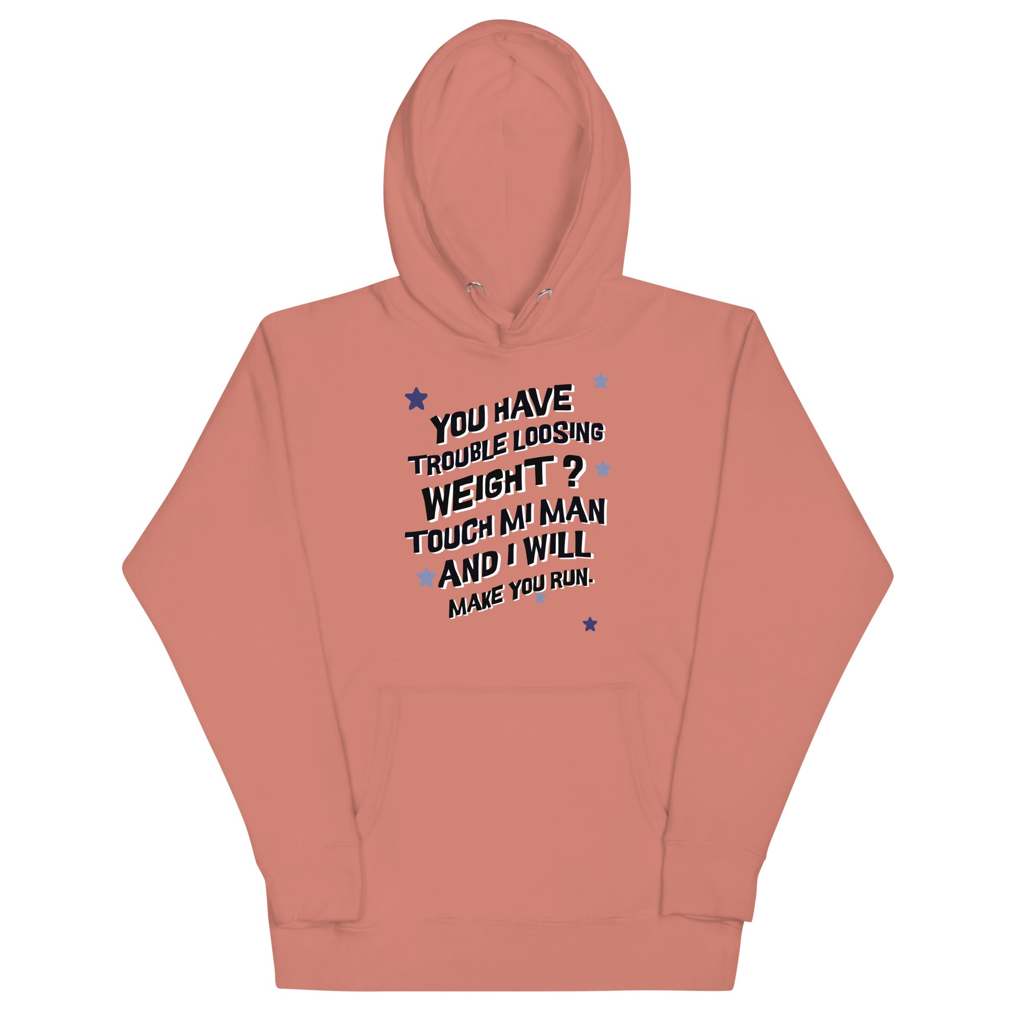 TOUCH MI MAN - Women Hoodie - Jamaican hoodie Jamaican Slang on a Hoodie Jamaican Vacation Hoodie Funny Jamaican Hoodie