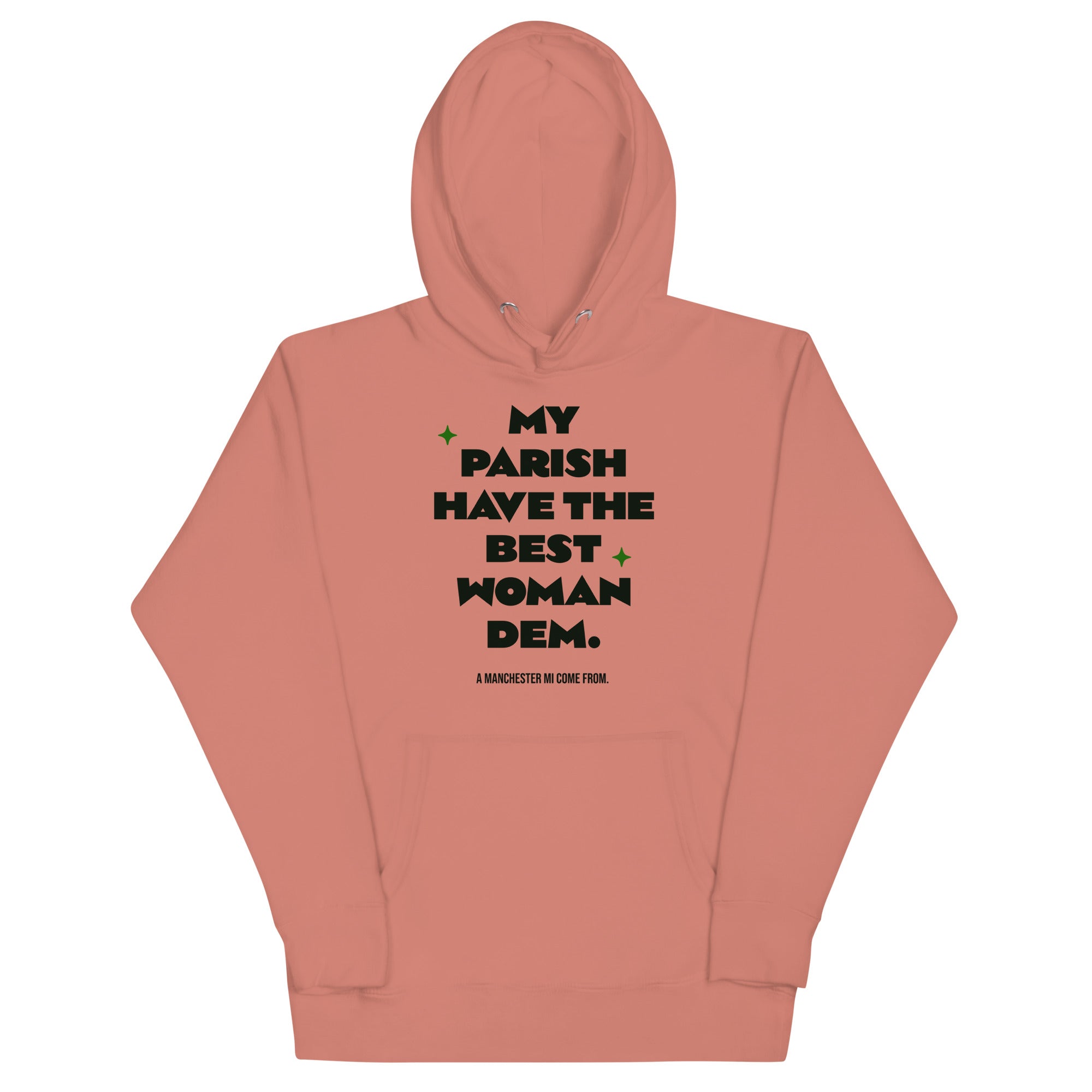 A MANCHESTER MI COME FROM - -Women Hoodie - Jamaican hoodie Jamaican Slang on a Hoodie Jamaican Vacation Hoodie Funny Jamaican Hoodie