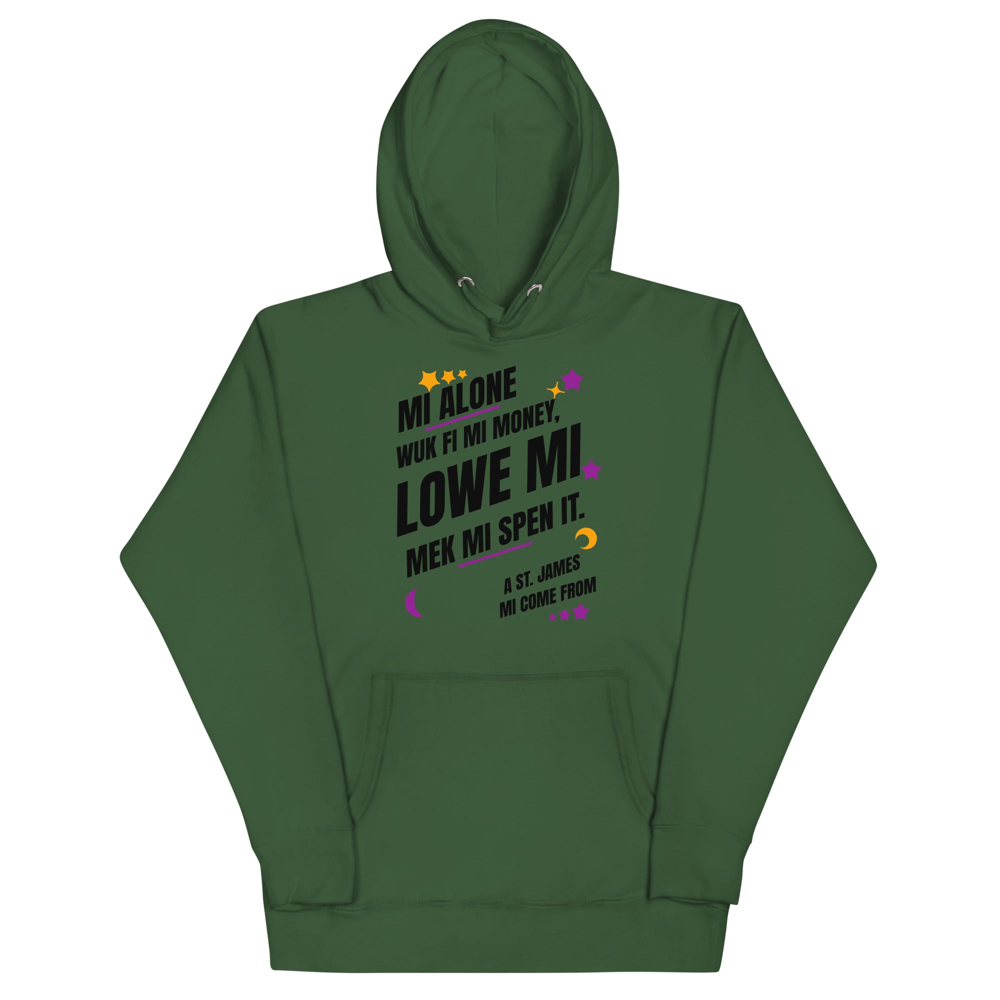 A ST. JAMES MI COME FROM - Women Hoodie - Jamaican hoodie Jamaican Slang on a Hoodie Jamaican Vacation Hoodie Funny Jamaican Hoodie