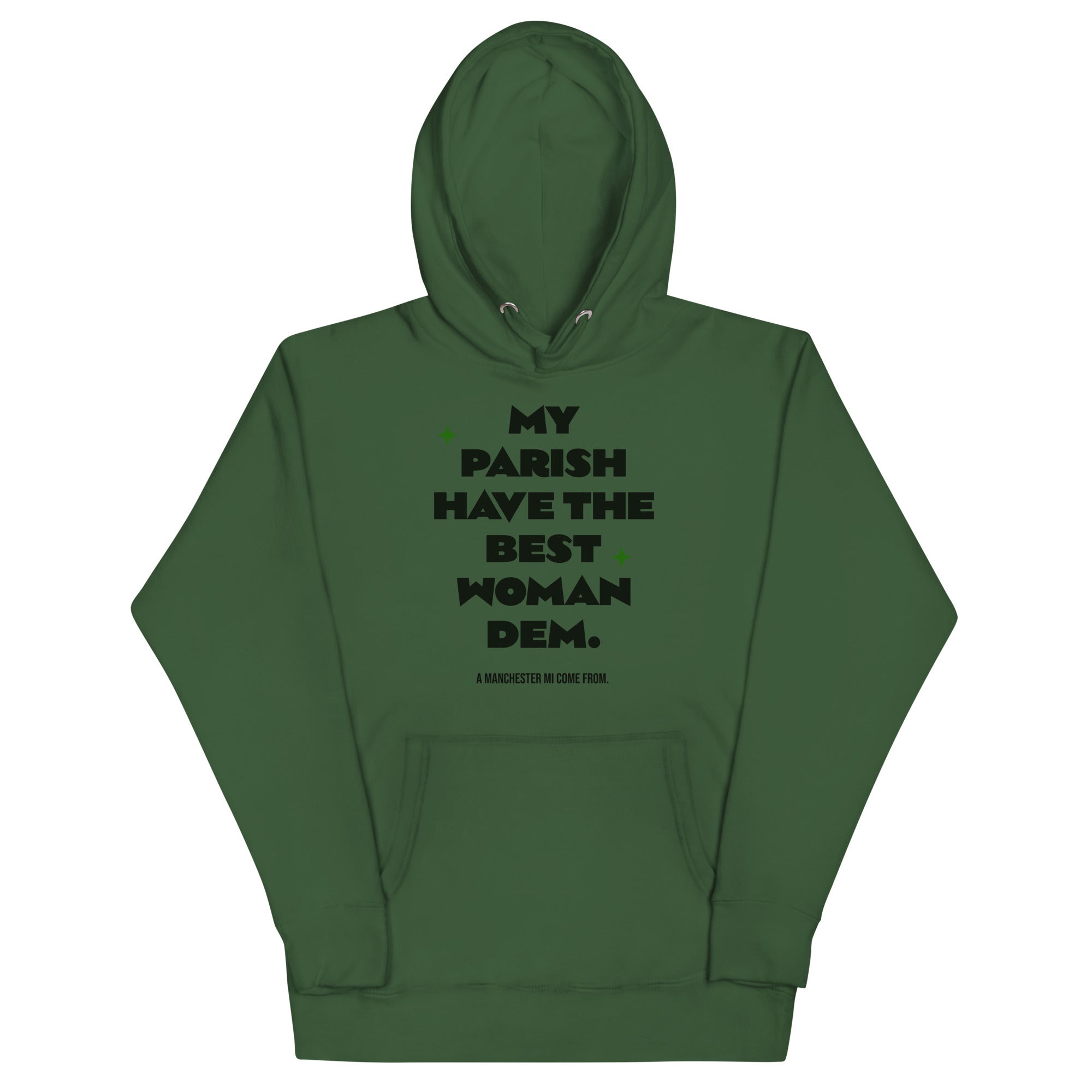 A MANCHESTER MI COME FROM - -Women Hoodie - Jamaican hoodie Jamaican Slang on a Hoodie Jamaican Vacation Hoodie Funny Jamaican Hoodie