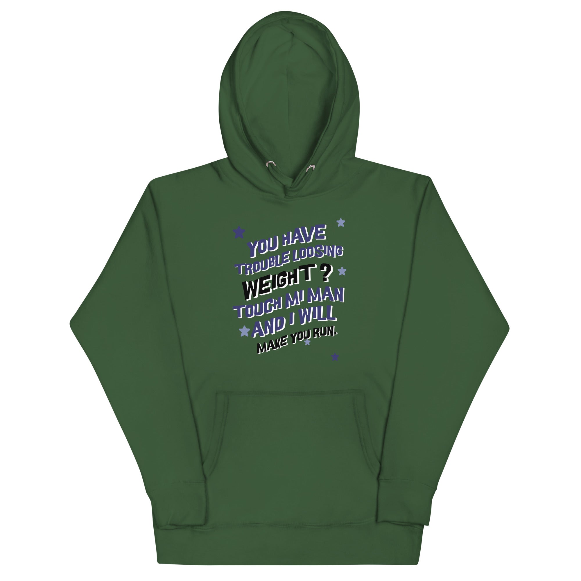 TOUCH MI MAN - Women Hoodie - Jamaican hoodie Jamaican Slang on a Hoodie Jamaican Vacation Hoodie Funny Jamaican Hoodie