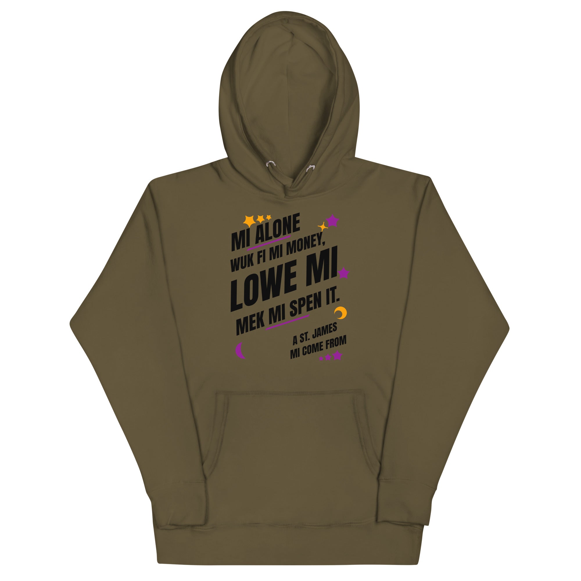 A ST. JAMES MI COME FROM - Women Hoodie - Jamaican hoodie Jamaican Slang on a Hoodie Jamaican Vacation Hoodie Funny Jamaican Hoodie