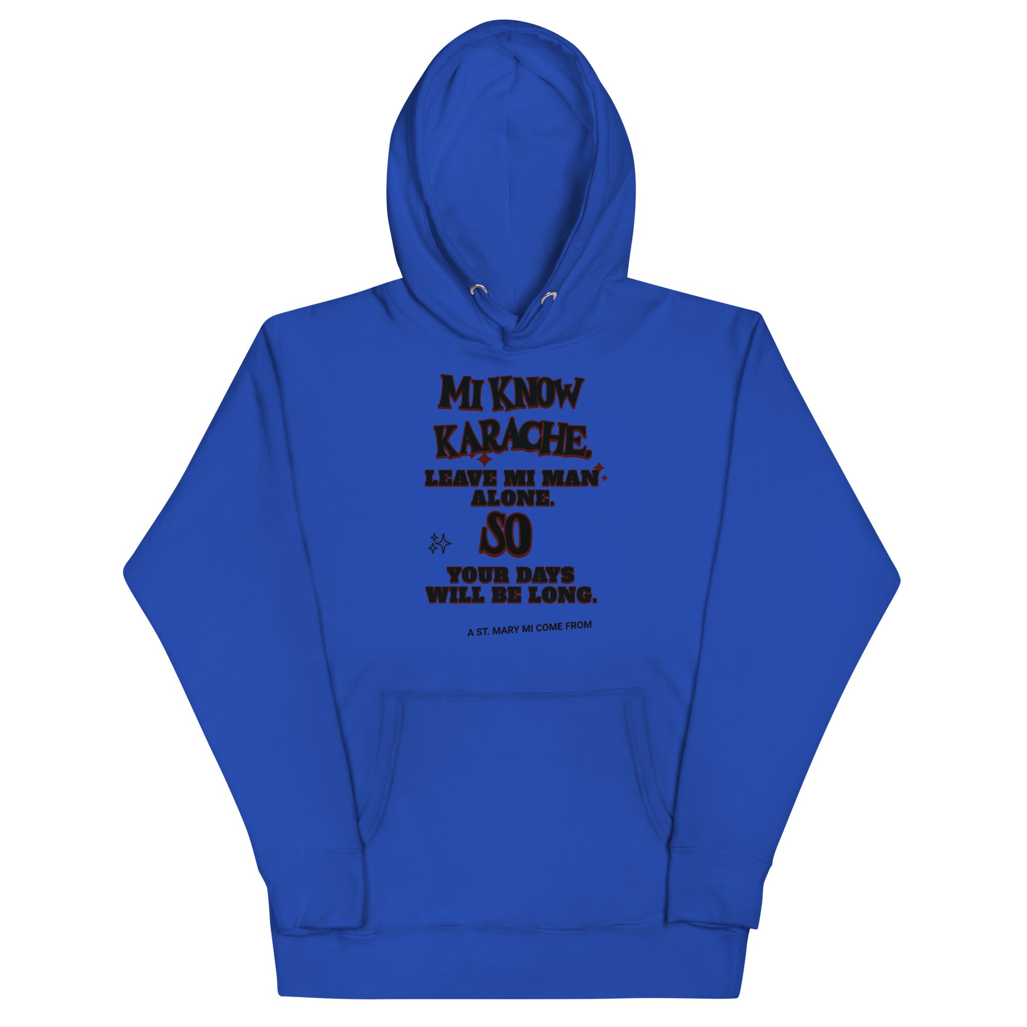 A St. Mary- Women Hoodie - Jamaican hoodie Jamaican Slang on a Hoodie Jamaican Vacation Hoodie Funny Jamaican Hoodie