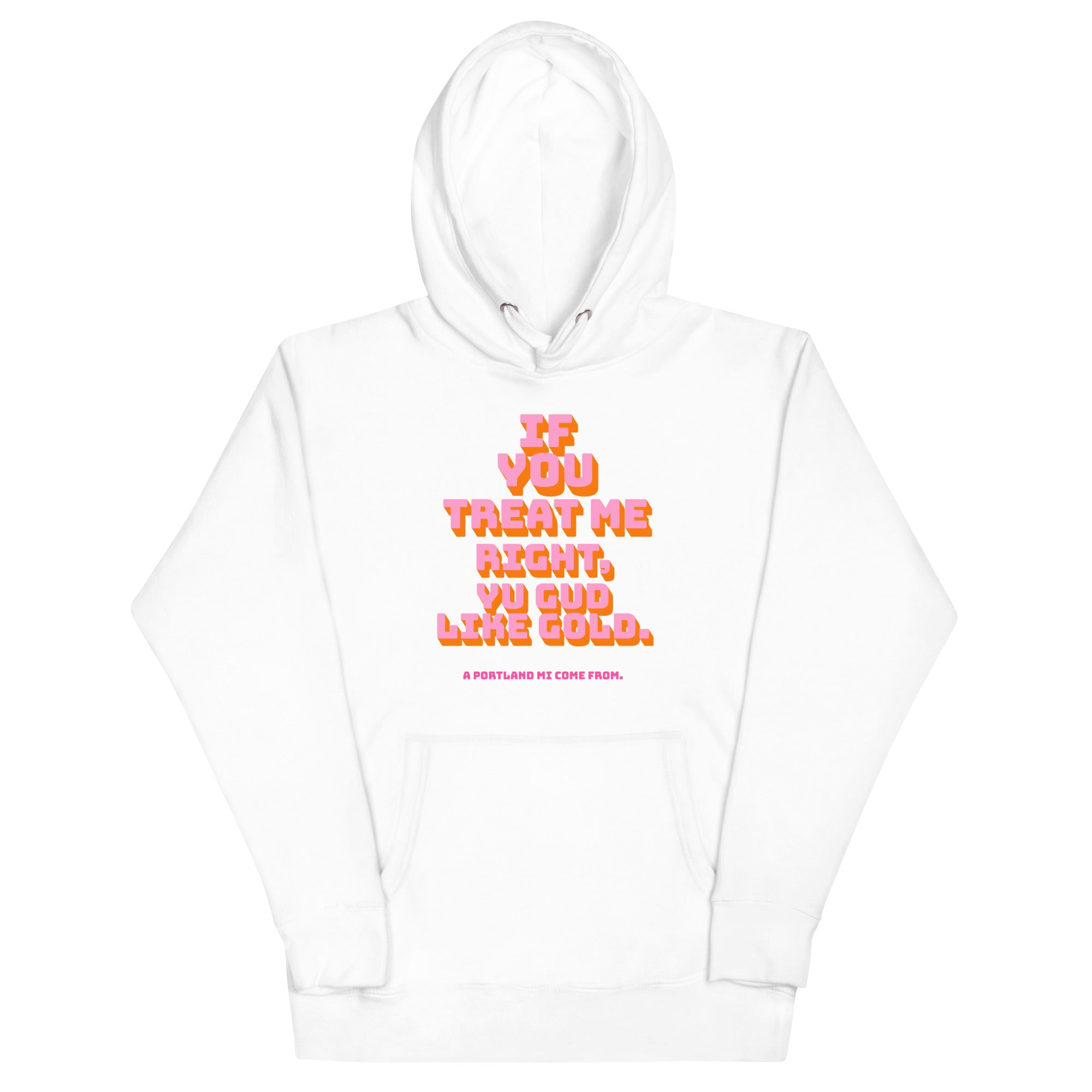 A PORTLAND MI COME FROM - Women Hoodie - Jamaican hoodie Jamaican Slang on a Hoodie Jamaican Vacation Hoodie Funny Jamaican Hoodie