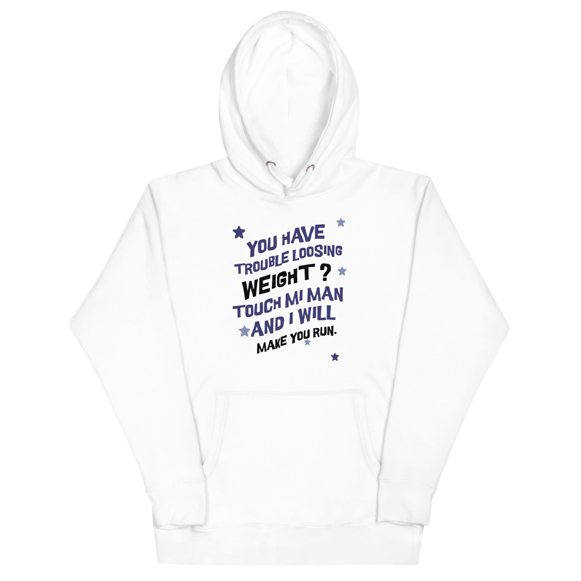 TOUCH MI MAN - Women Hoodie - Jamaican hoodie Jamaican Slang on a Hoodie Jamaican Vacation Hoodie Funny Jamaican Hoodie