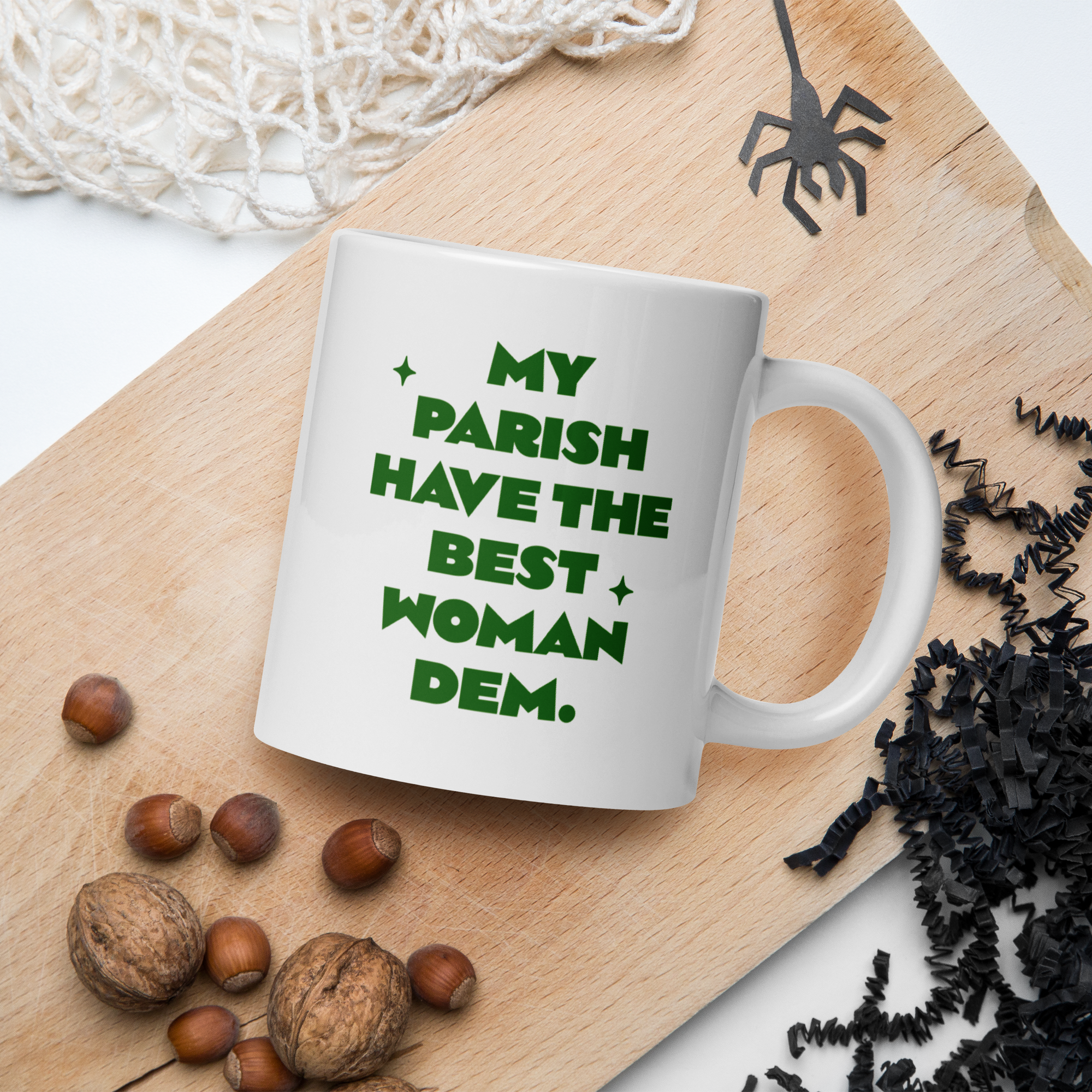 Best Women- White glossy mug - Jamaican Mug - Jamaican expression