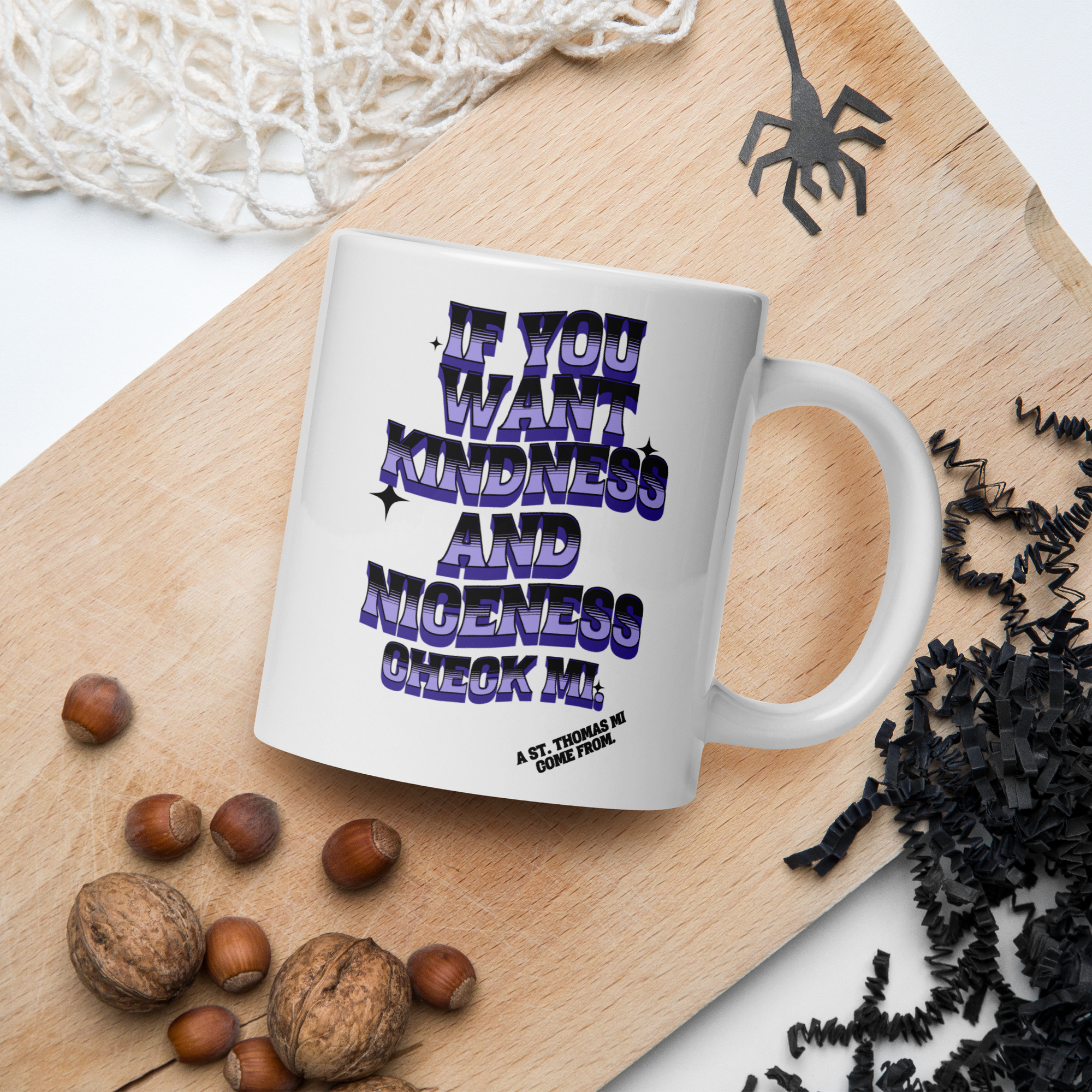 A St. Thomas- White glossy mug - Jamaican Gift, Funny Jamaican Coffee Mug, Jamaican Coffee Cup, Jamaican Tee Cup