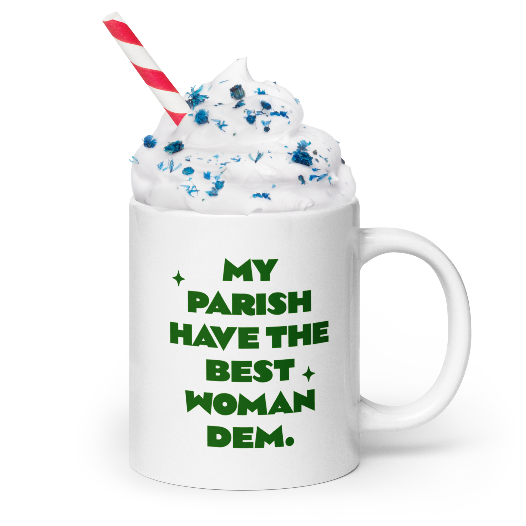 Best Women- White glossy mug - Jamaican Mug - Jamaican expression