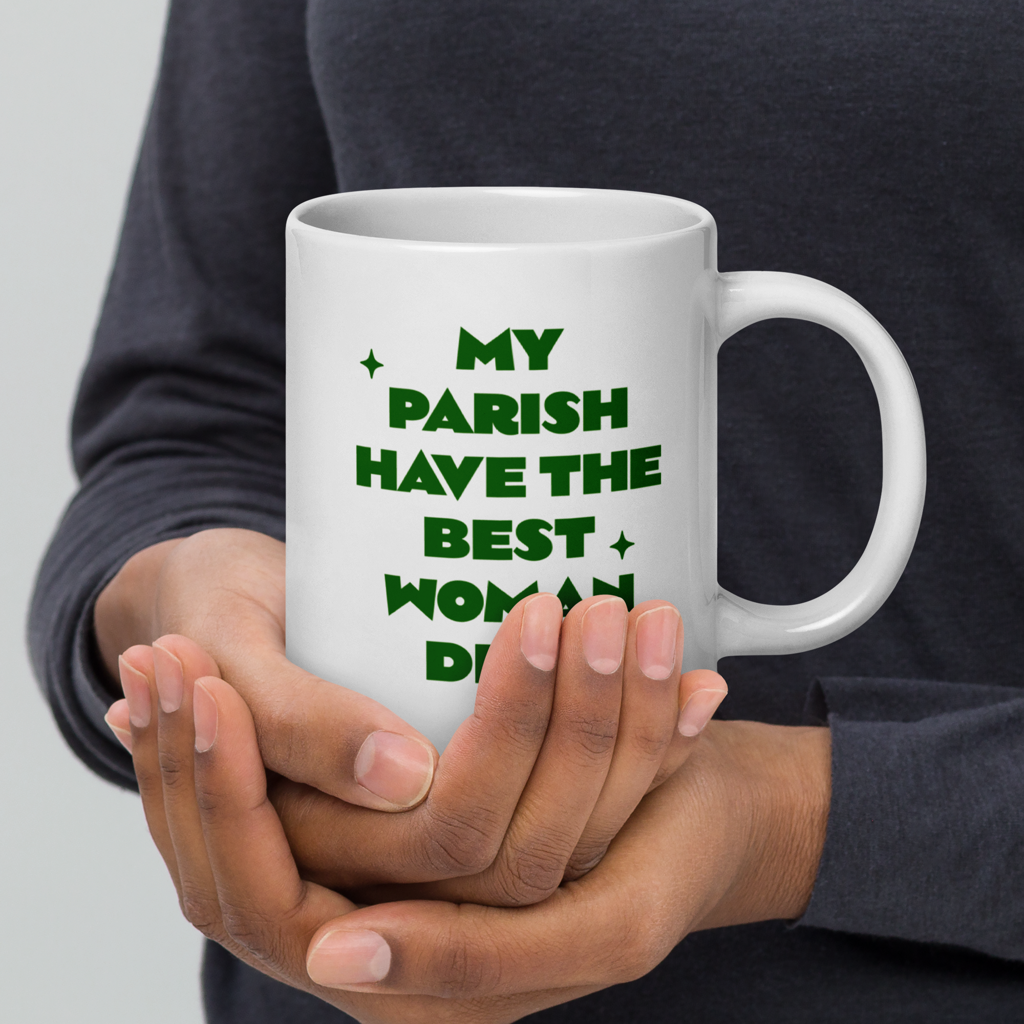 Best Women- White glossy mug - Jamaican Mug - Jamaican expression