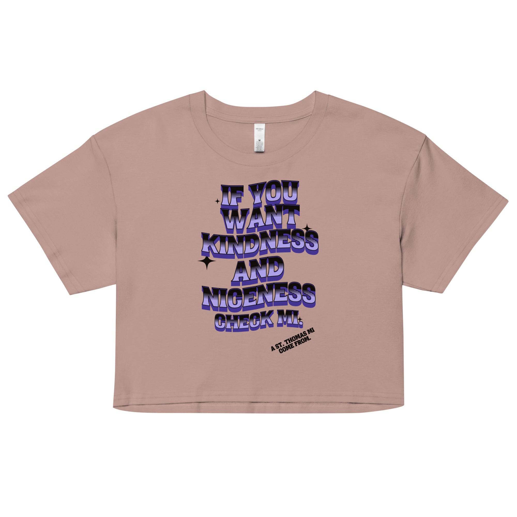 A ST THOMAS MI COME FROM - crop top - Jamaican T Shirt - Jamaican Slang on a T Shirt, Jamaican Tee shirt Jamaican vacation Shirt, Funny Jamaican shirt